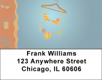 Bikini Beach Address Labels | LBEVC-29