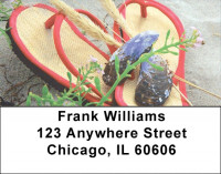 Flip Flop Fun Address Labels | LBEVC-55