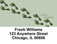 Green Living Address Labels | LBEVC-60