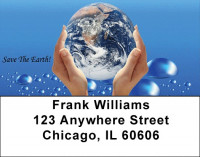 Green Living Address Labels | LBEVC-60