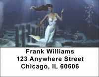 Mystical Mermaids Address Labels | LBEVC-72