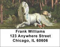 Mystic Unicorns Address Labels | LBEVC-73