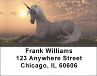 Mystic Unicorns Address Labels | LBEVC-73