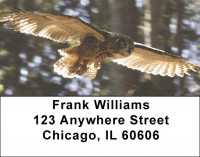 Owl Flight Address Labels | LBEVC-76