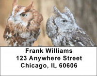 Owls Address Labels | LBEVC-77