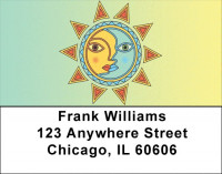 Sun & Moon Address Labels | LBEVC-90
