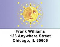 Sun & Moon Address Labels | LBEVC-90