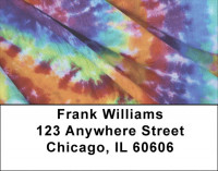 Tickled by Tie Dye Address Labels | LBEVC-91