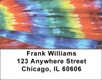 Tickled by Tie Dye Address Labels | LBEVC-91
