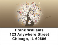 Tree For All Seasons Address Labels | LBEVC-93