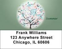 Tree For All Seasons Address Labels | LBEVC-93