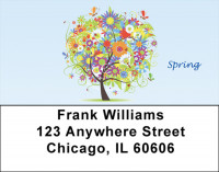 Tree For All Seasons Address Labels | LBEVC-93
