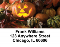 Jack-O-Lanterns Address Labels | LBFUN-72