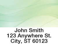 Flowing Prosperity Address Labels  | LBGEOC-38