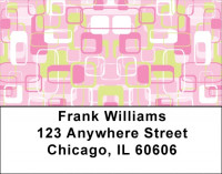 Retro Shapes Address Labels | LBGEP-50