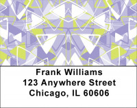 Retro Shapes Address Labels | LBGEP-50
