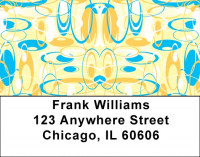 Retro Shapes Address Labels | LBGEP-50