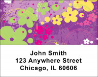 Aloha Flowers Address Labels | LBGEP-51