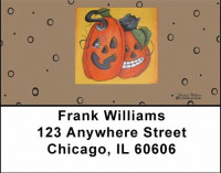 Pumpkin Hide and Seek Address Labels by Lorrie Weber | LBJHS-13