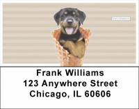 Coney Pups Keith Kimberlin Address Labels | LBKKM-04
