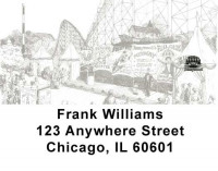 Black and White Address Labels | LBLBC-03