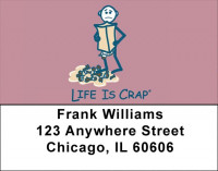 That's Why There's Beer Life Is Crap Address Labels | LBLIC-12