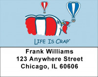 Animal Annoyances Life Is Crap Address Labels | LBLIC-15