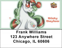My Little Demon - Unicorn Demons Address Labels | LBMLD-22