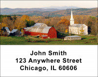 Country Churches Address Labels | LBREL-30