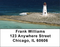 Lighthouses Rocky Coastlines Address Labels | LBSCE-80