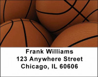 More Basketball Address Labels | LBSPO-12