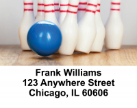 Open Lane Bowling Address Labels | LBSPO-A7