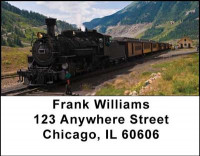 Steam Trains Address Labels | LBTRA-07