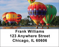 Hot Air Balloons Address Labels | LBTRA-42