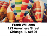 Hot Air Balloons Address Labels | LBTRA-42