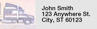 Big Rig Address Labels  | LRTRAC-17