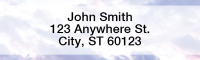 Cotton Candy Clouds Address Labels | LRCCC-01