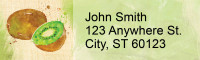 Watercolor Fruit Address Labels | LRRFOD-77
