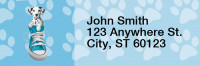 Sneaker Pups Keith Kimberlin Rectangle Address Labels | LRRKKM-01