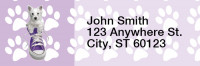 More Sneaker Pups Keith Kimberlin Rectangle Address Labels | LRRKKM-02