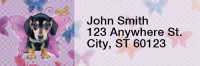 More Dogs Wing Series Keith Kimberlin Rectangle Address Labels | LRRKKM-08