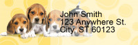 Beagle Pups Keith Kimberlin Address Labels | LRRKKM-09