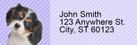 Cavalier Pups Keith Kimberlin Address Labels | LRRKKM-20