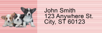 Corgi Pups Keith Kimberlin Address Labels | LRRKKM-21