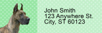 Great Dane Pups Keith Kimberlin Address Labels | LRRKKM-23