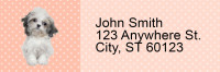 Shih Tzu Pups Keith Kimberlin Address Labels | LRRKKM-31