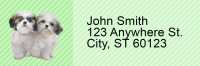 Shih Tzu Pups Keith Kimberlin Address Labels | LRRKKM-31