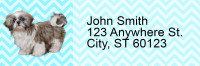 Shih Tzu Pups Keith Kimberlin Address Labels | LRRKKM-31