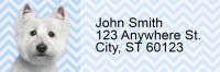 Westie Pups Keith Kimberlin Address Labels | LRRKKM-32