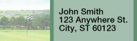Golf Course Address Labels  | LRSPOC-42